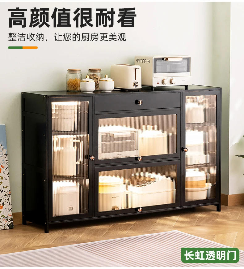 Description Picture 4 of itemAccent Nordic Kitchen Cabinet Sideboard Coffee Exquisite Storage Cabinet Buffet Cupboard Moveis Para Casa Home Furniture CY50KC