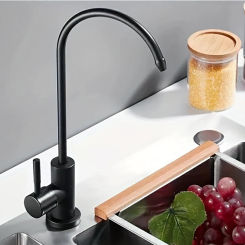 Stainless Steel Kitchen Water Purifier, Single Cooling Rotatable Water Purifier, Direct Drinking Water Faucet