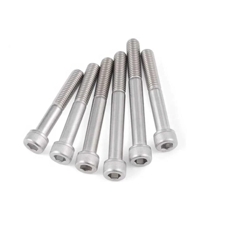Description Picture 5 of itemHalf Tooth 304 Stainless Steel Hex Screw With Extended Cup Head Cylindrical Head Bolt M4M5M6M8M10M12