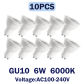 10pcs 38d 6000K