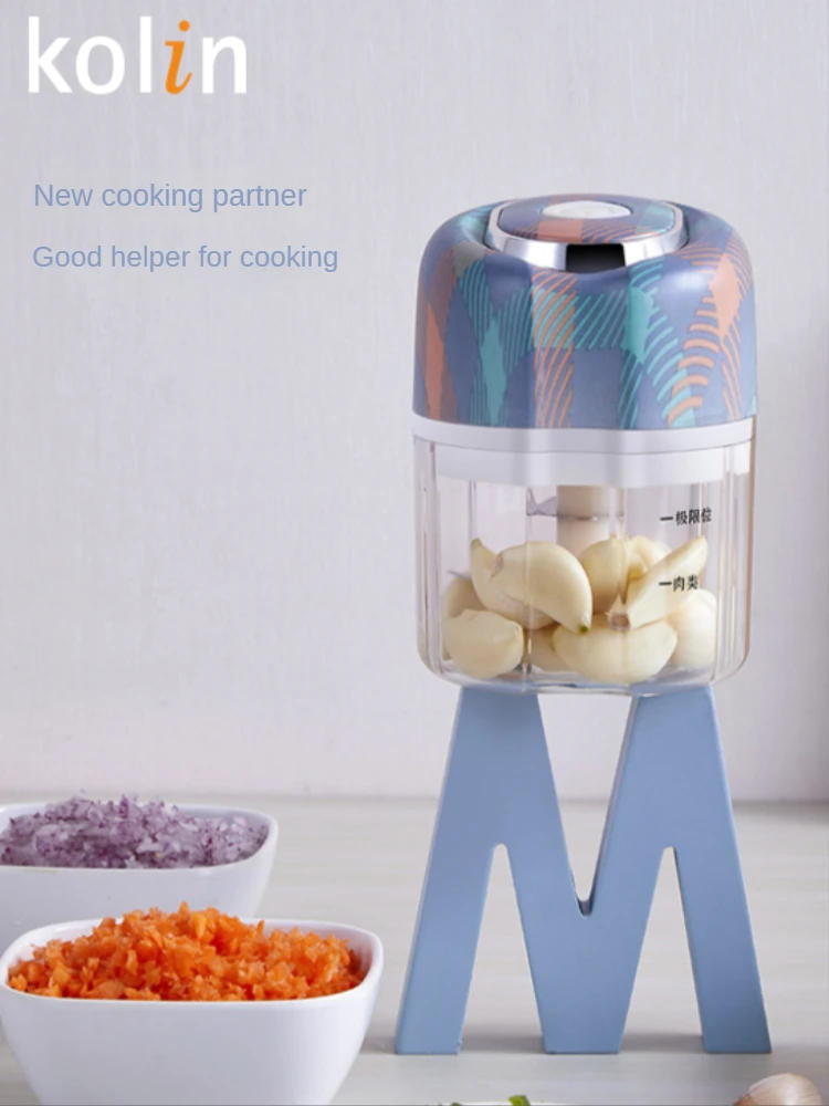 Description Picture 2 of itemHousehold kitchen shredder 250ml portable food processor electrical appliances   blender