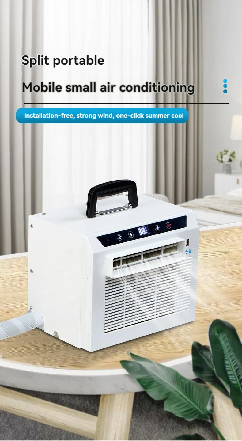 Description Picture 3 of itemCamping Air Conditioner3000BTU 110V/220V Split Mobile Air Conditioner Car Air Conditioner Free Installation Camping Tent With Wi