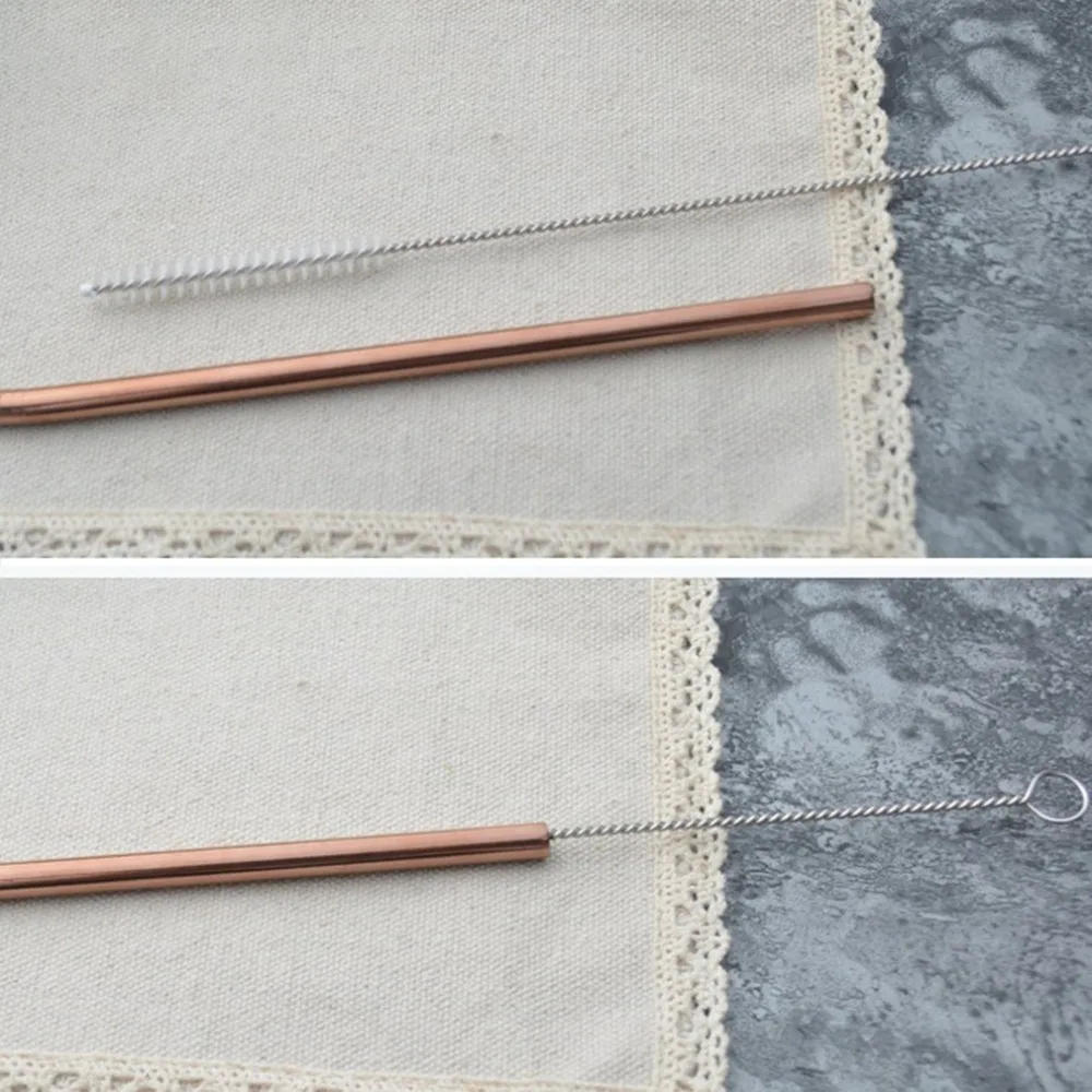 Description Picture 6 of item1/5/10PC Stainless Soft Hair Suction Glass Tube Cleaner Brushes Tools Fish Tank Straw Bottle Cleaning Brush Fish Tank Pipe Brush