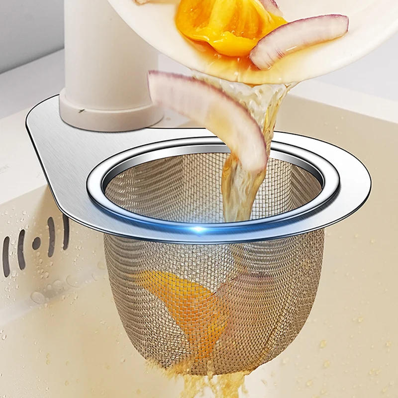 Description Picture 4 of itemSink Drain Strainer Basket Stainless Steel Swan Shaped Strainer Drain Rack Waterproof Sink Food Strainer for Kitchen Accessory