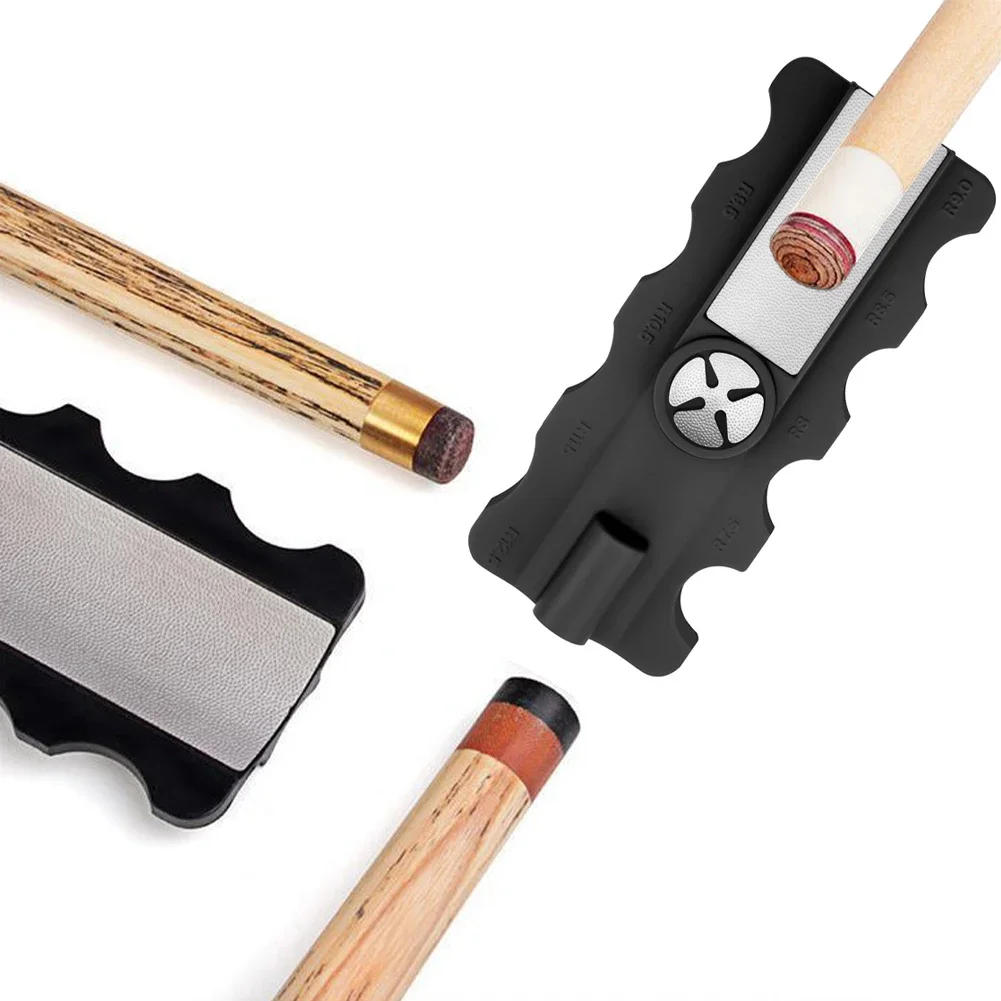 Description Picture 2 of itemMulti-function Pool Cue Tips Repair Tool Snooker Burnisher Shaper Tapper High Practicability Easy To Carry Billiard Accessories