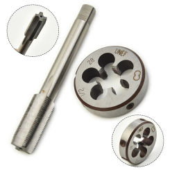 1/2"-28 Gunsmithing Tap + Die Set (1/2" X 28) For 9mm 223 5.56 22LR Right Hand Thread Accessories-Replacement