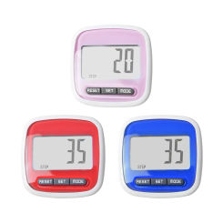 3D  Electronic Pedometer Accurate Step Counter With Large Dispaly Clip Walking Pedometer Step Counter For Running