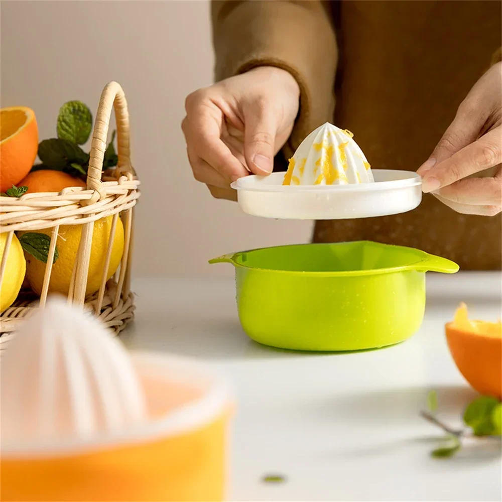 Description Picture 5 of itemOrange Manual Lemon Juicer Mini Fruit Juicers Wooden Lemons Squeezer Portable Hand Press Citrus Juice Kitchen Tool