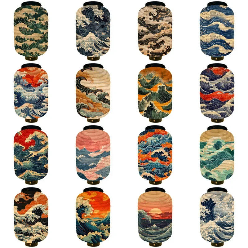 Description Picture 2 of itemJapanese Lanterns Japanese Style Decoration Cooking Izakaya Lanterns Indoor Paper Outdoor Handmade Lanterns