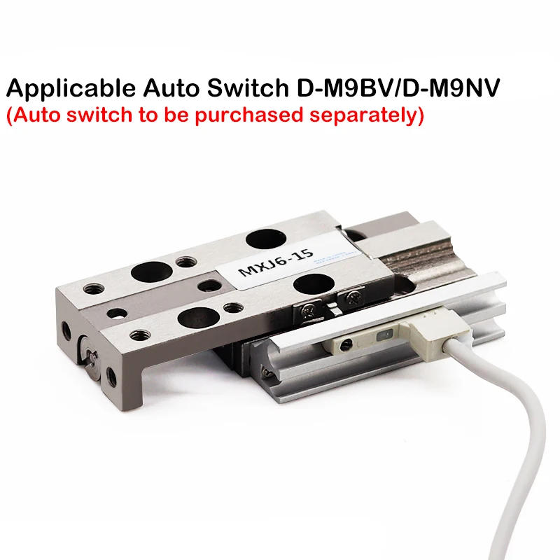 Description Picture 6 of itemMXJ Series Small Pneumatic Miniature Precision Slide Cylinder MXJ6-5/10/15 MXJ8-5C/10C/15C/20C