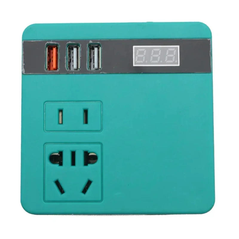 Description Picture 6 of item120W Lithium Battery Inverter Power Bank 18v 21v To 110v 220v Multi-Function Household Smart Transformer Outdoor Work Inverter