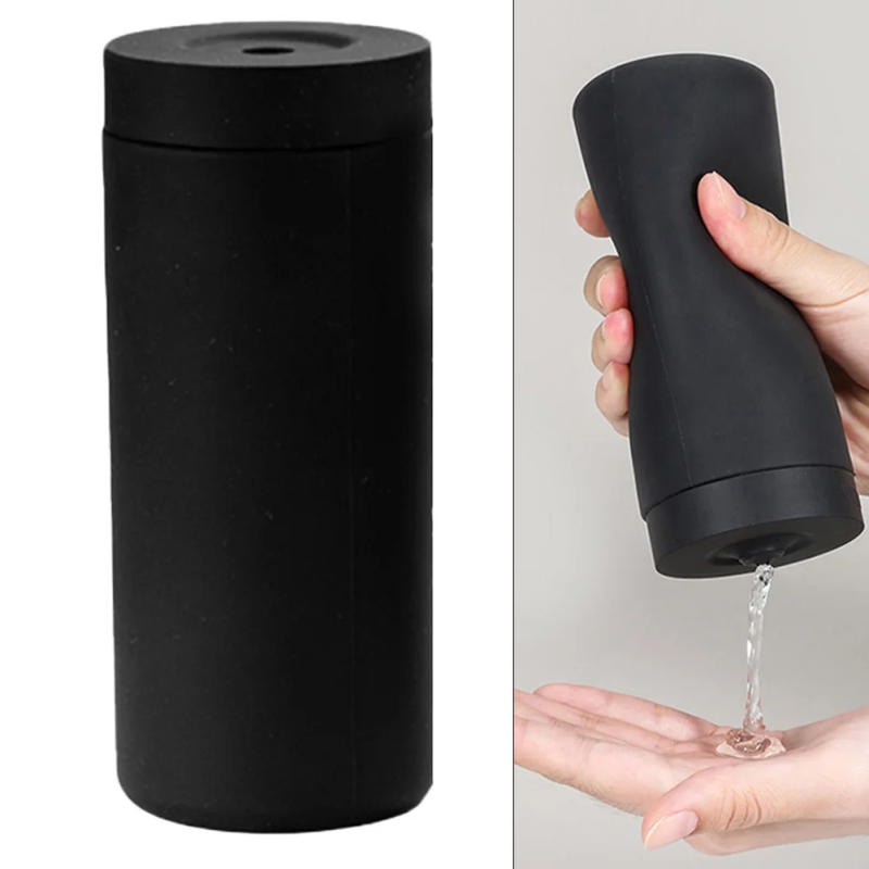 Description Picture 2 of itemSilicone Divided Bottle Squeeze Type Soap Dispenser Hand Soap Bottle Oil Lotion Bottle Essential Oil Lotion Dispensing Bottle