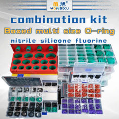 Mixbox boxed nitrile silicone fluorine rubber repair kit sealing valve waterproof combination kit gasket o-ring faucet machine