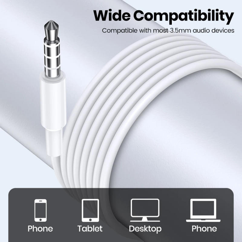 Description Picture 5 of itemTOPK Earphone In-Ear Volume Control with Microphone 3.5mm Jack Universal for iPhone Android