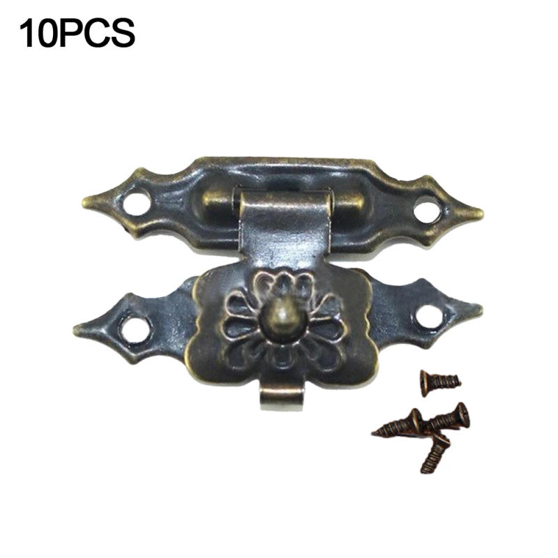Description Picture 6 of itemReliable Protection 10pcs Wooden Case Hasp Latch Set Secure Toggle Lock Closure Maximum Safety for Your Valuable Items