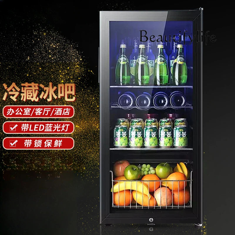 Description Picture 3 of itemSheng Home Office Small Refrigerator Refrigerated and Fresh Fruit Display Cabinet