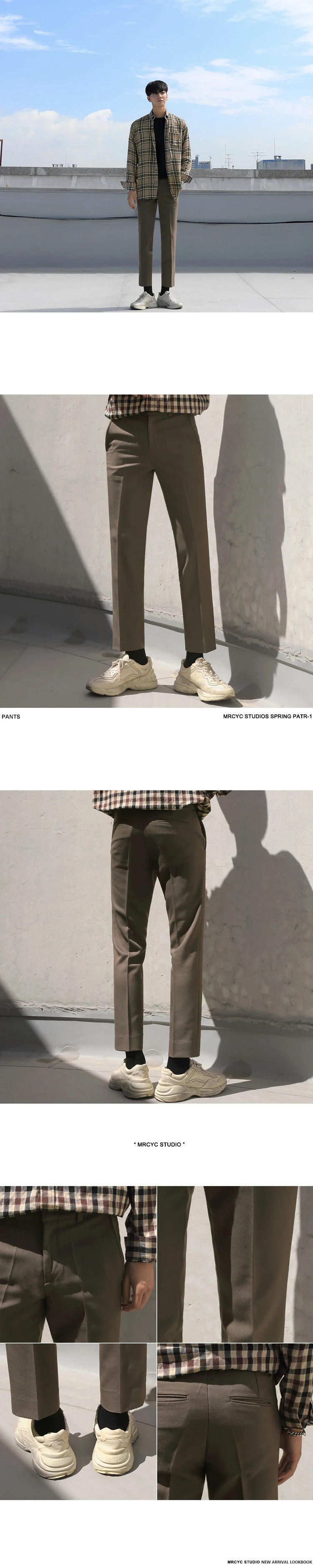 Description Picture 6 of itemSpring and Autumn Men's Golf Pants High Quality Elasticity Fashion Casual Versatile Drawstring Breathable Trousers Male A126
