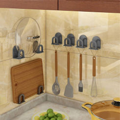 Kitchen Sponges Holder Self Adhesive Sink Sponges Drain Drying Rack Wall Hooks Bathroom Storage Holder Kitchen Sink Accessories