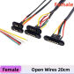 Female Wire open