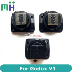 NEW For Godox V1 V1C V1N V1S V1F V1O V1P Flash Hotshoe Hot Shoe Rear Mount Base Foot Bracket SPEEDLIGHT Replacement Spare Part