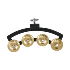 Hi Hat Tambourine Drum Set Drum Set Hi Hat Mountable Multifunctional Metal Hand Bell Rattle Snare Tambourine for Kids Adults