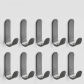 10PCS Grey