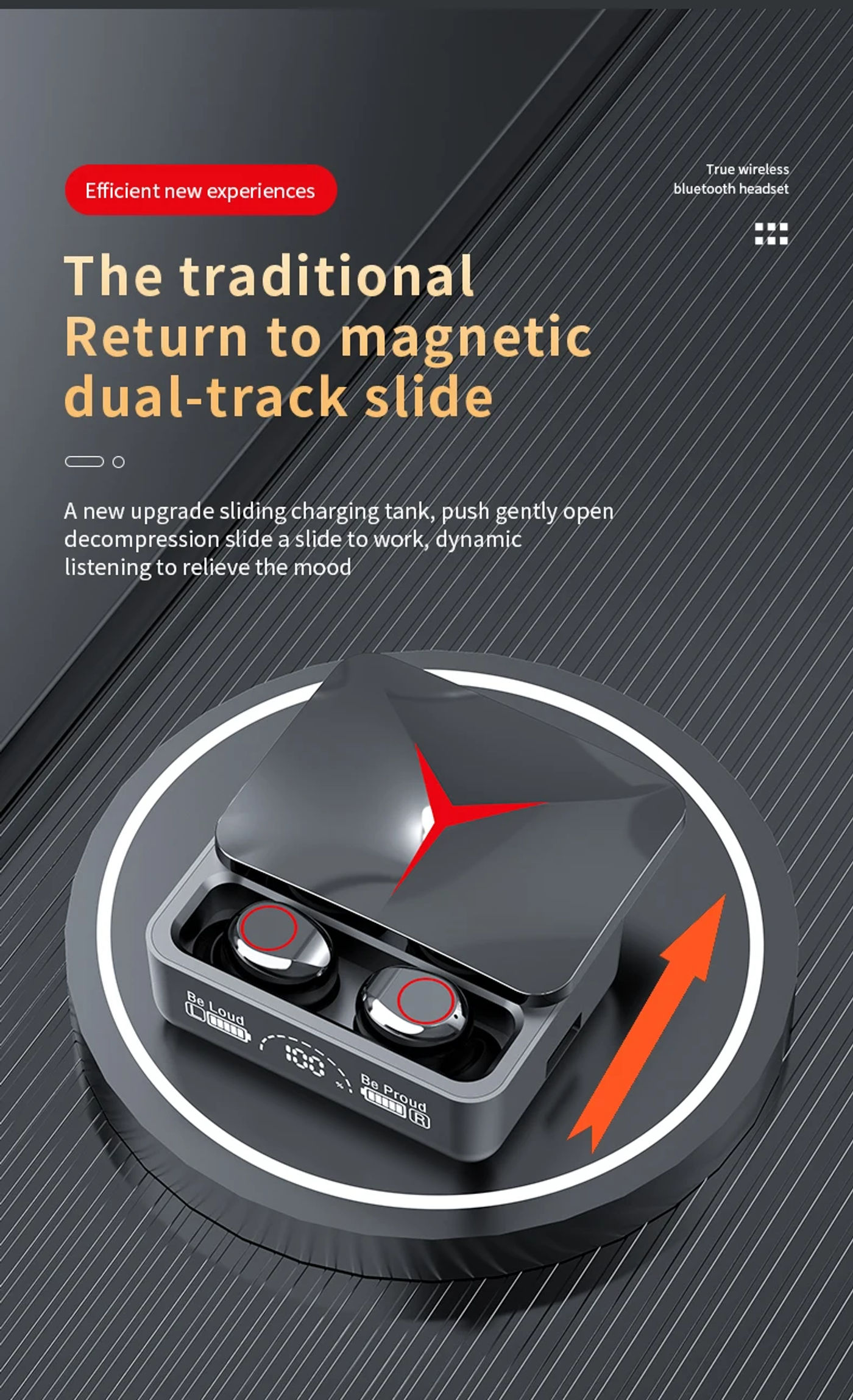 Description Picture 4 of itemM90 Wireless Headphones TWS Bluetooth Touch Control Earphones Sport Earbuds Hifi Stereo Gaming Headset With Mic For smartphone