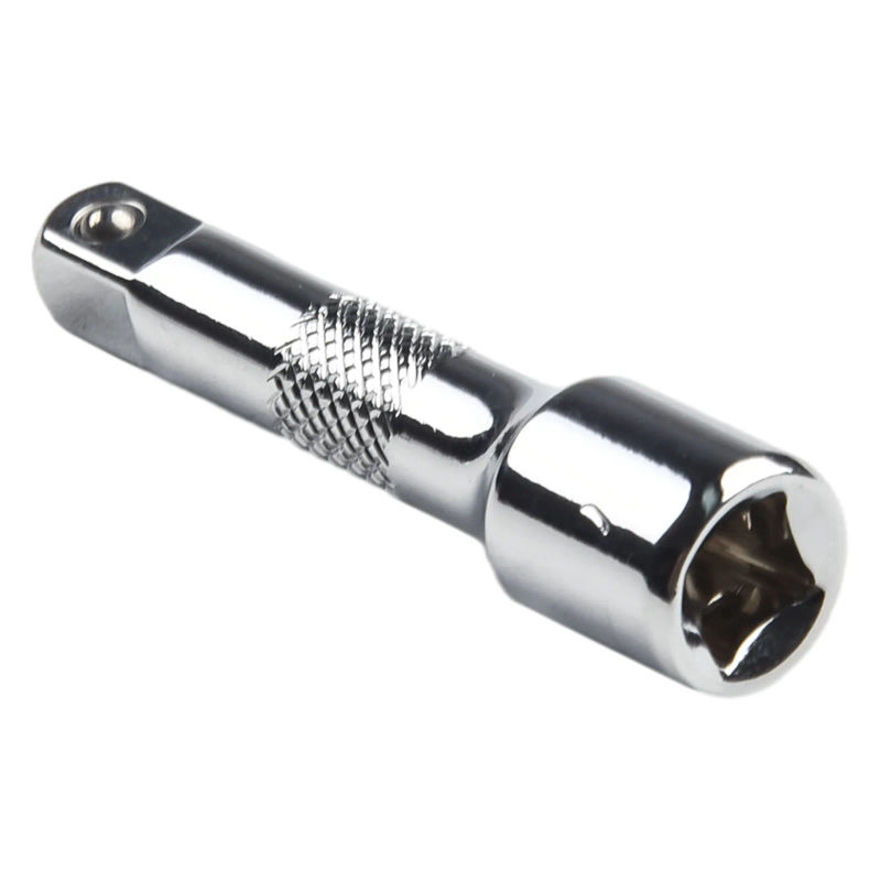 Description Picture 4 of item3pc 1/4Inch Chromed Steel Extension Bars Ratchet Sockets Wrench Adapter Power Drill Adapters Long Bar Connecting Rod 50/75/100MM