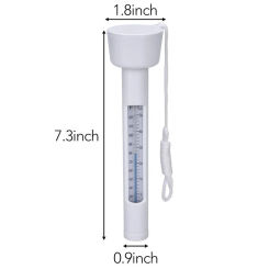 Swimming Pool Thermometer 185mm Portable Swimming Pool Floating Thermometers Temperature Gauge Fountain Spa Pool Accessories