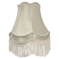 European Modern Handmade Fabric Tassel Lace Table Lamp Floor Lamp Shade Bedroom Hotel Lobby Fabric Lamp Shade