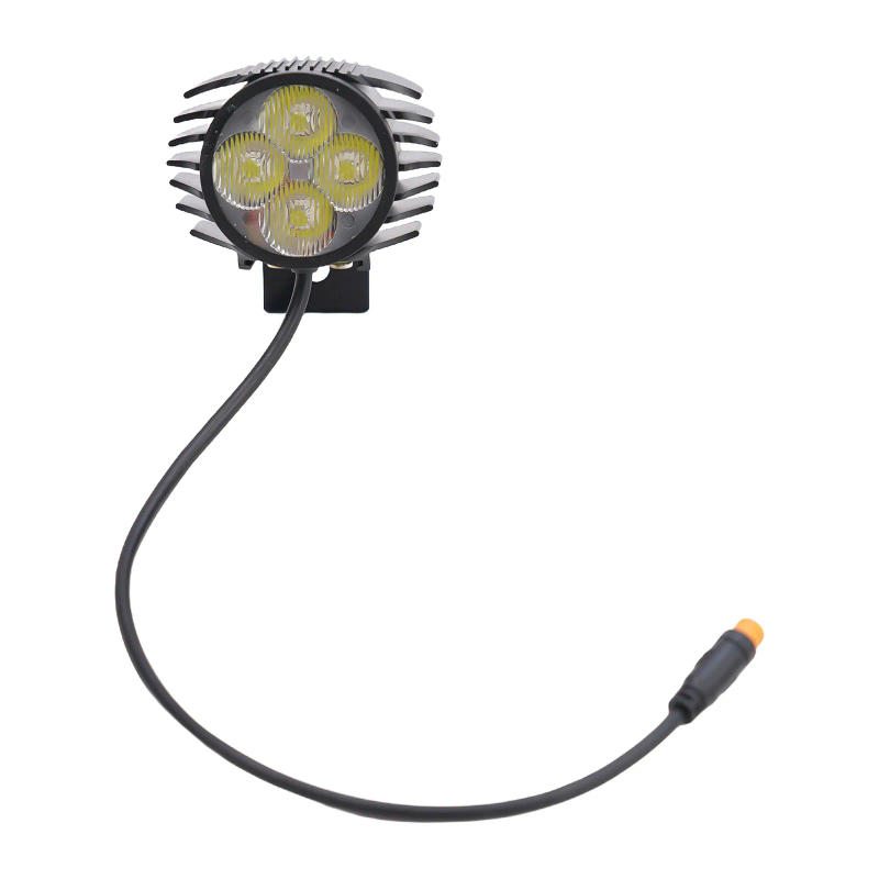 Description Picture 4 of itemEbike Front Light For 36V 48V Battery Horn Headlight Functional 3/4pin Waterproof Front Lights Electric Bicycle Accessor    2024