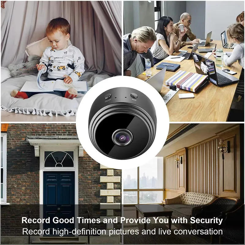 Description Picture 3 of itemA9 Mini Camera Full HD 1080P WiFi Wireless Monitoring Security Protection Remote Monitor Camcorder Video Surveillance Smart Home