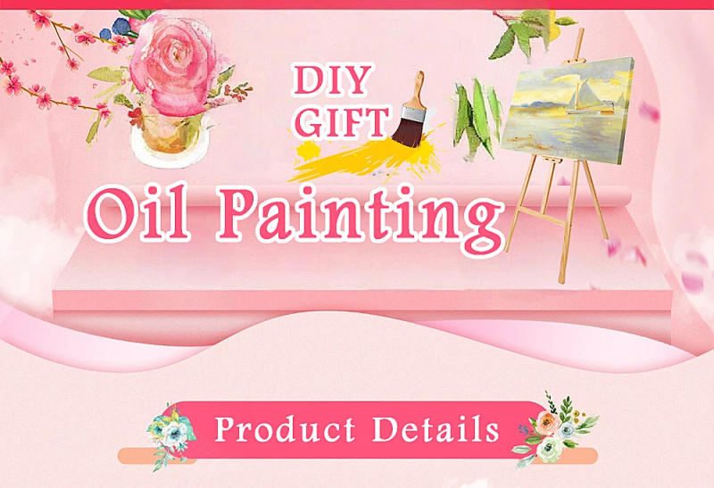 Description Picture 2 of itemAZQSD Paint By Numbers Landscape Sunset Seaside Acrylic HandPainted Kits On Canvas Door Drawing By Numbers Home Decor Framed