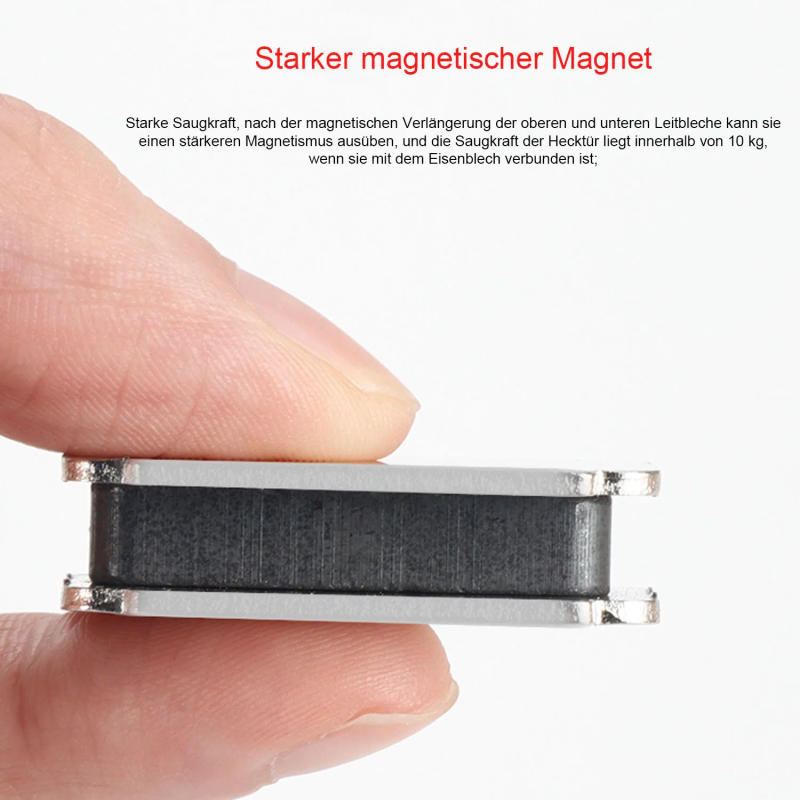 Description Picture 4 of item10pcs Strong Magnetic Snapper Door Closer Magnet Cabinet Cupboard Wardrobe Latch Catches Stoppers Furniture Magnet