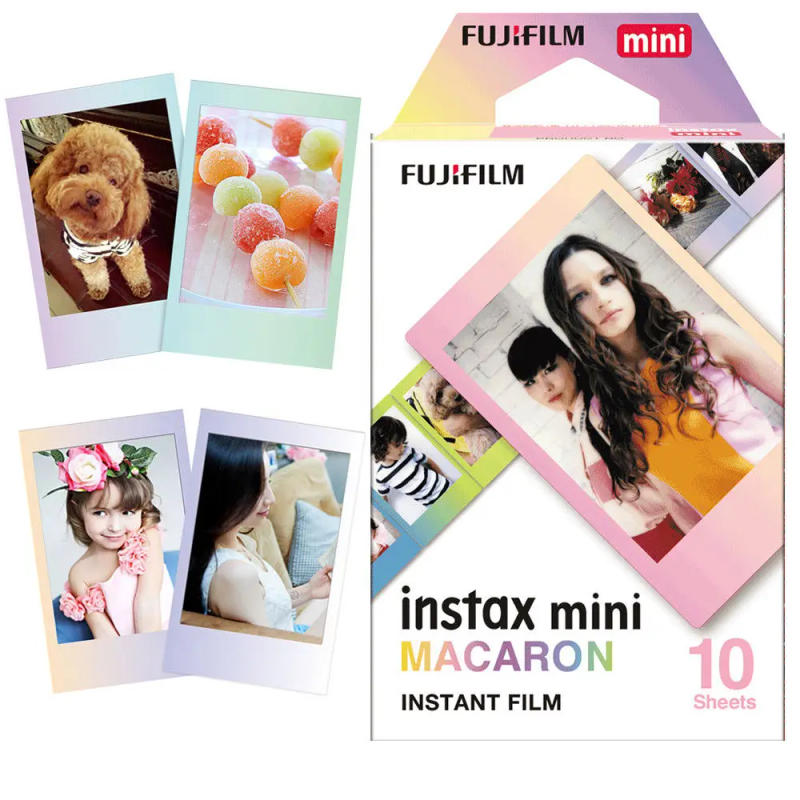 Description Picture 3 of item10 -50 Sheets Fujifilm Instax Mini 12 11 8 9 Film Stained Stars Fuji Instant Photo Paper For 70 7s 50s 90 25 Share SP-1 Camera