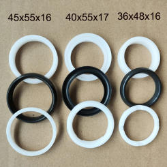 Water Seal Repair Kit 36x48x16 40x55x17 45x55x16 High Pressure Cleaning Car Washing Pump Head Accessories Support Ring set