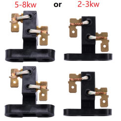 2pcs Carbon Brush Holders Gasoline Generator Copper Brush Holder For 2-3KW 5-8KW Electric Gasoline Generator Spare Parts