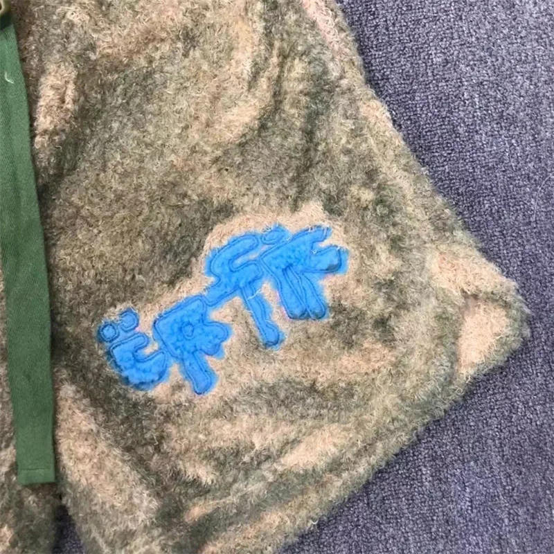 Description Picture 6 of itemCPFM Embroidered Thickened Elastic Casual Loose Split Shorts