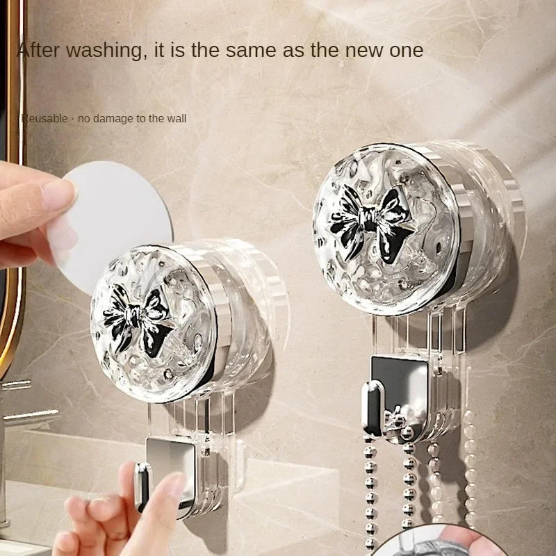 Description Picture 3 of itemStrong Suction Cup Hooks Household Storage Multifunctional Wall Hanging Keys Clothes Hooks Bathroom Accessories Kitchen Tools