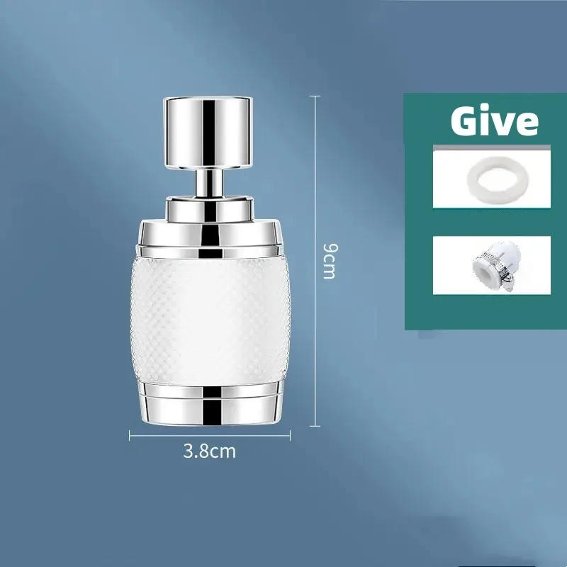 Description Picture 2 of itemUniversal Faucet 360 Degree Rotating Tap Filter 3 Mode Tip Water Bubbler Faucet Anti-Splash Economizer Kitchen Supplies