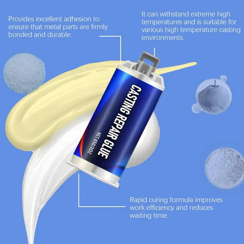Description Picture 6 of itemCasting Repair Glue Metal Repair Paste Magic Welding Glue Epoxy Ab Glue Metal Glue Welding Glue For Repairing All Surfaces