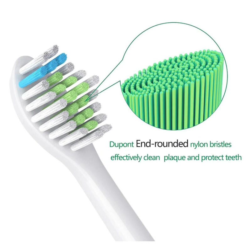 Description Picture 4 of item4pcs Replacement Brush Head Compatible with Phillips Sonicare Diamondclean Electric Toothbrush