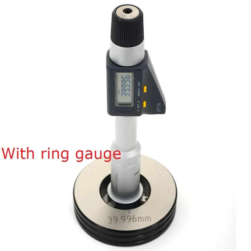 Description Picture 2 of item6-100MM digital 3-point inside internal micrometer IP54 three claws Measure inner circular aperture of the bearing industrial gr