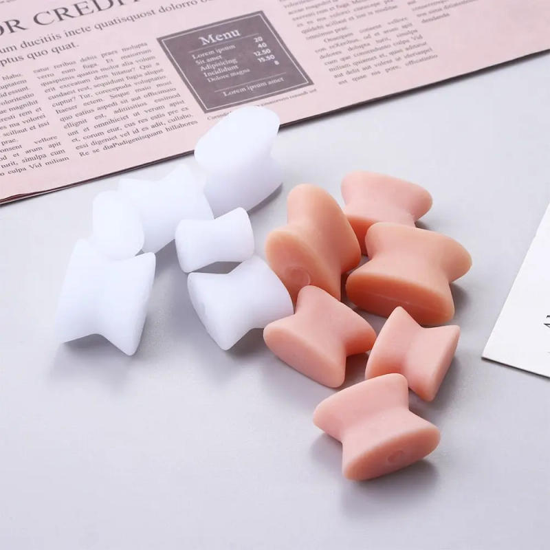 Description Picture 2 of itemSilicone Thumb Adjuster Thumb Protector Nail Art Tool Foot Divider Thumb Valgus Corrector Toenail Separators Toe Straightener
