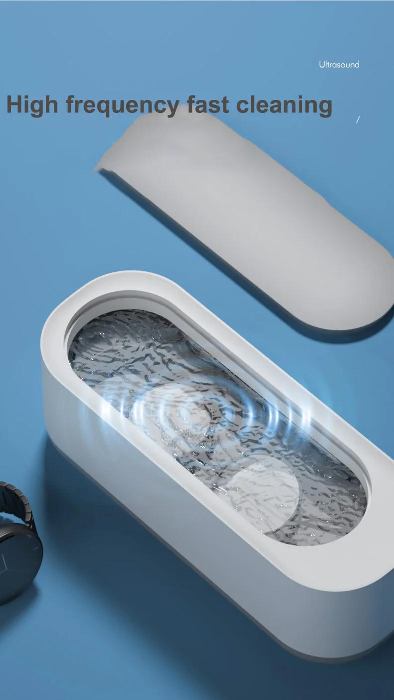 Description Picture 5 of itemNew Ultrasonic Cleaning Machine High Frequency Vibration USB Ultrasonic Cleanser Wash Cleaner Watch Jewelry Glasses Cleaner