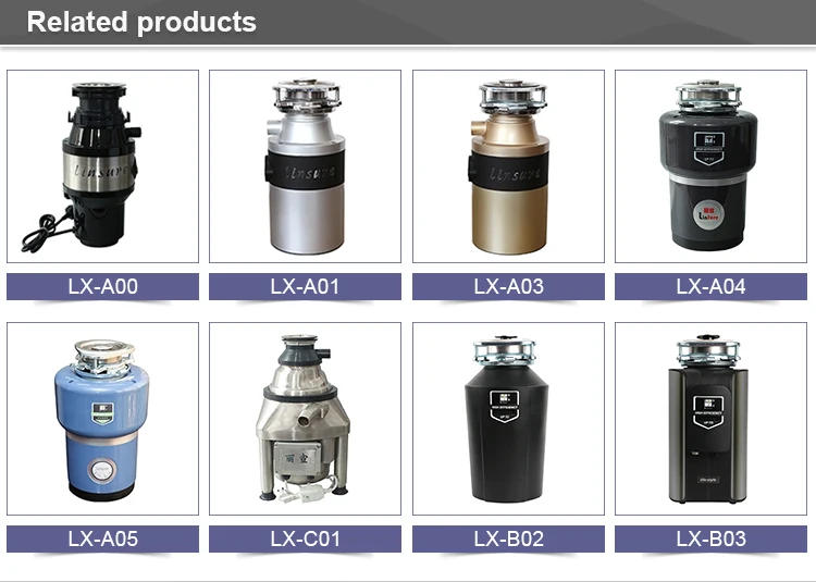 Description Picture 5 of itemHousehold Kitchen Food Waste Grinder Sink Disposer Crusher Waste Disposal Machine