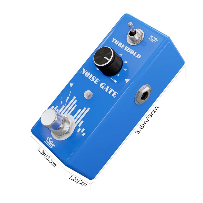 Description Picture 3 of itemISET Noise Gate Guitar Pedal Noise Suppressor Noise Killer Electric Guitar Effect Pedal True Bypass Guitar Parts & Accessories