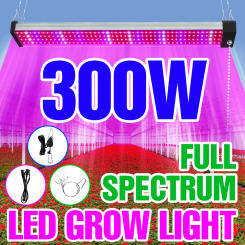 110V Grow Lamp LED Plant Light Phytolamp Full Spectrum Planting Bulbs With Tripod Indoor Seedlings Hydroponic Phyto Lighting