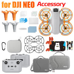 Drone Accessories for DJI Neo Portable Storage Bag Case Lens Filter Kit Lens protective film Propellers Gimbal Bumper Stickers