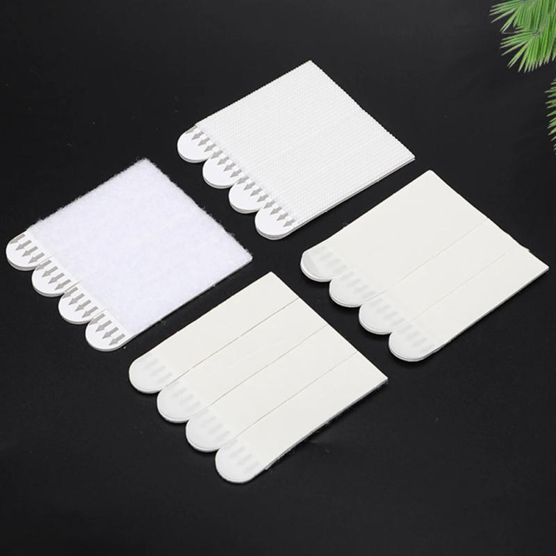 Description Picture 5 of item12 Pairs Double Side Hook Loop Mounting Tape Heavy Duty Wall Hangers Strips Damage Free Various Sized for Home Decor Indoor Use